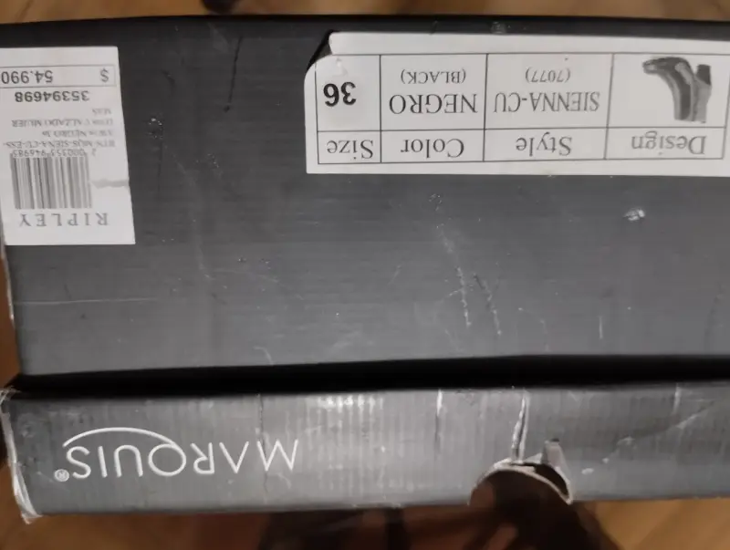 Botines Marquis Modelo Sienna-cu Negro 36 - 4