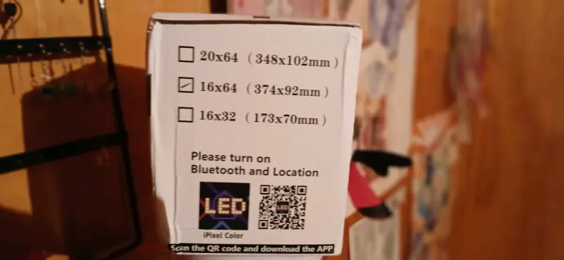 Panel LED Matriz con Control Remoto - 2