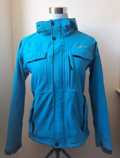 Chaqueta azul para mujer - miniatura 1