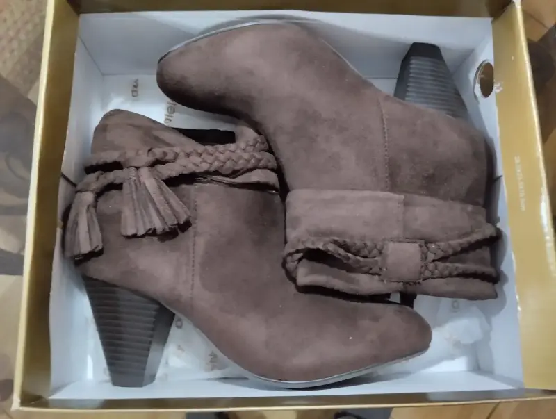 Botines Azaleia Modelo Andiroba Marrón Oscuro 6 - 3