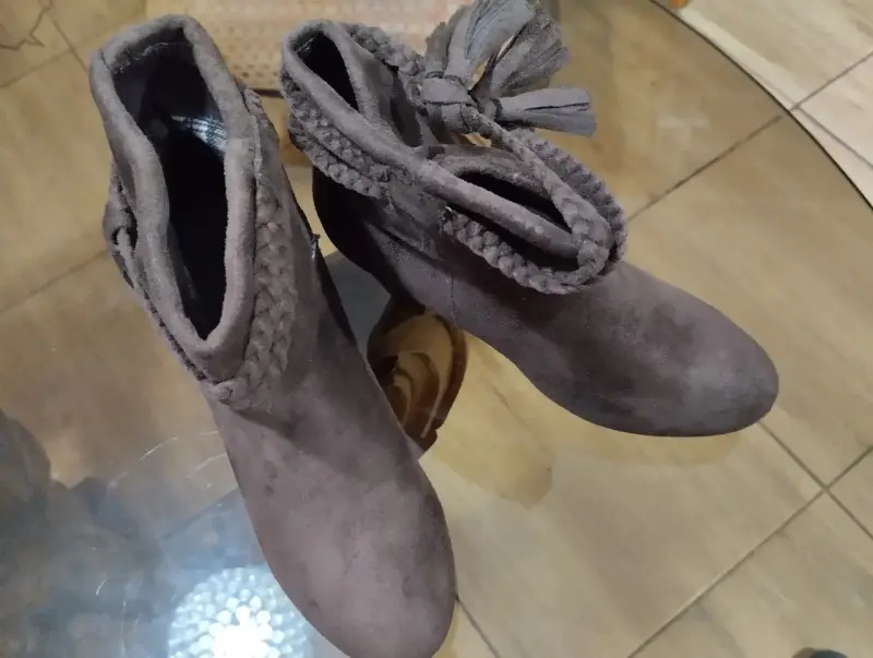 Botines Azaleia Modelo Andiroba Marrón Oscuro 6 - 5