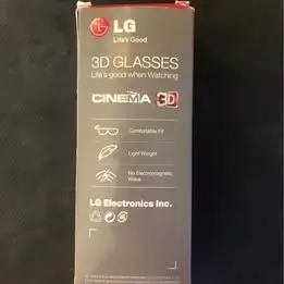 Gafas 3D LG ag-f310dp Cinema para Televisor - miniatura 3