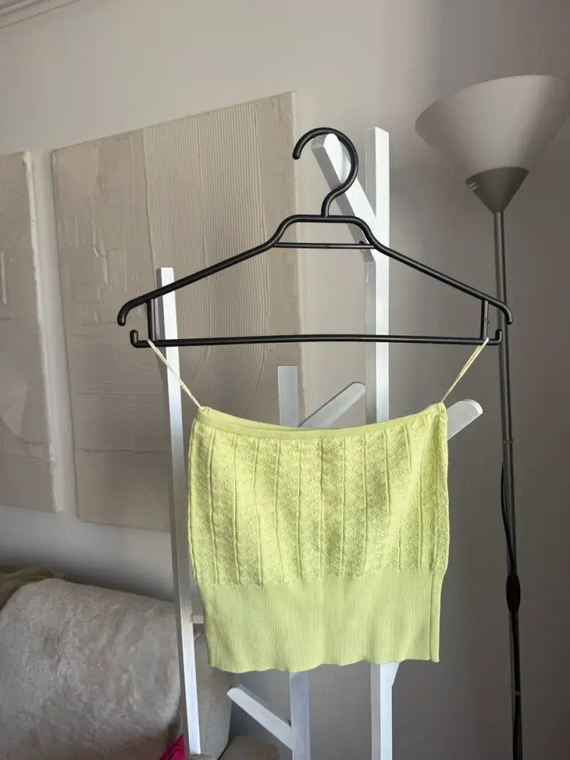 top tejido strapless zara - 1