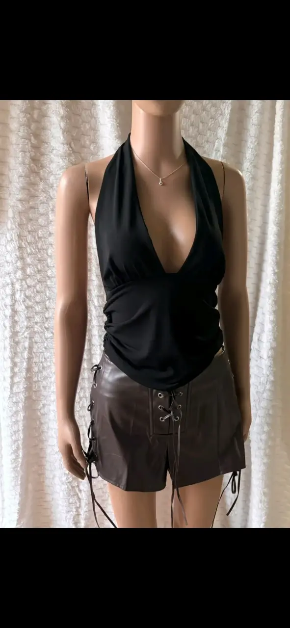 Blusa de encaje hombros descubiertos - 6