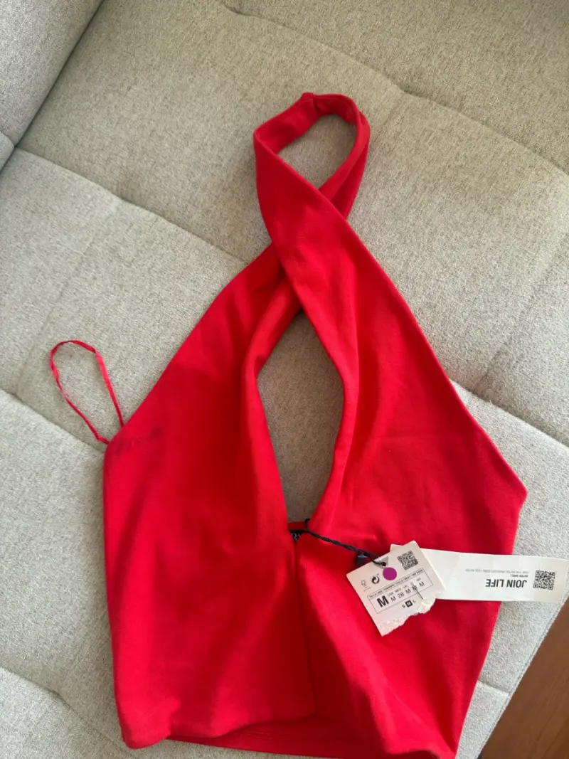 Top Zara cruzado - 2