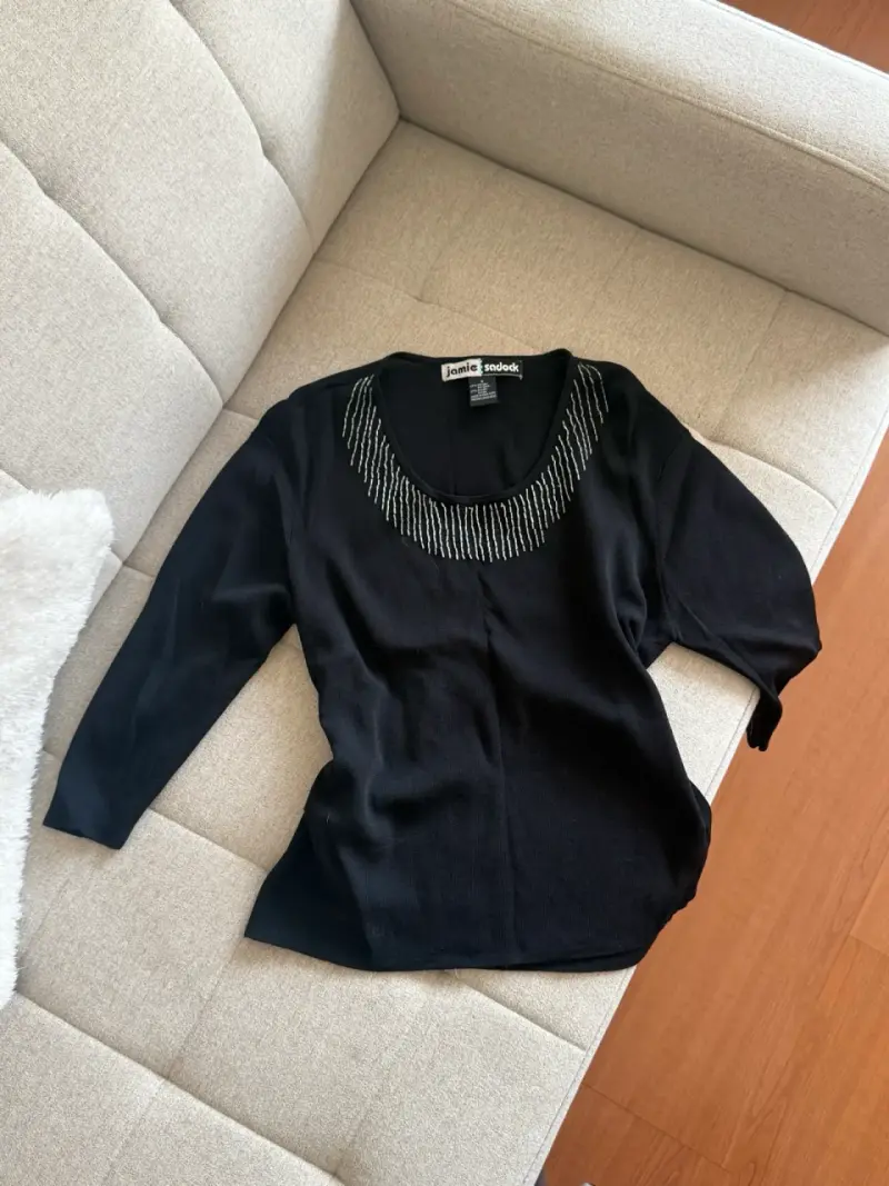 Polera negra Jamie Sadock - 1