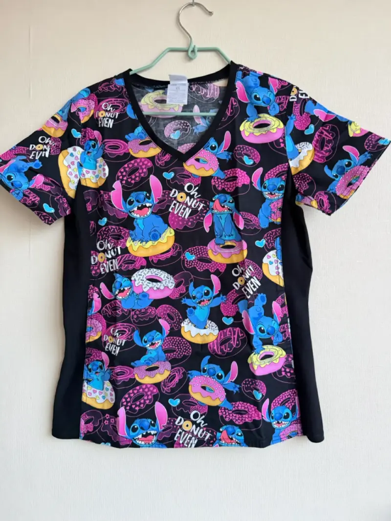 Polera clinica scrub cotton Stitch para mujer