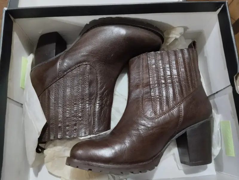 Botines Marquis Modelo Lisette-cu Marrón oscuro 36 - 3