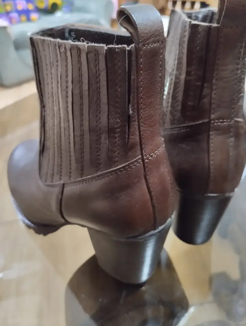 Botines Marquis Modelo Lisette-cu Marrón oscuro 36 - 5