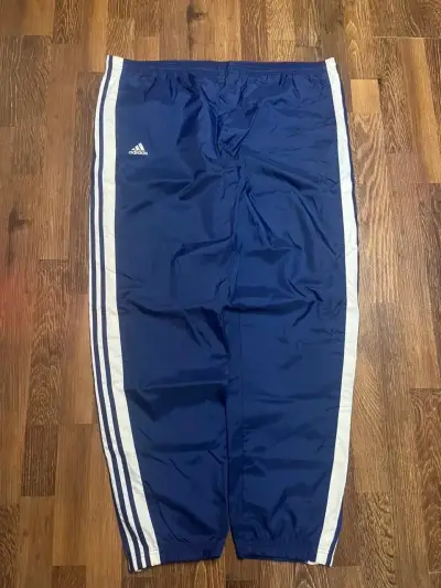 Buzo Adidas azul vintage 90s - miniatura 4