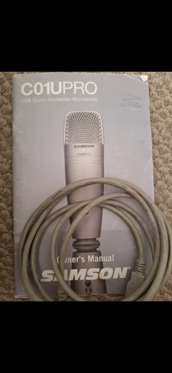 Micrófono USB Samson C01U Pro de Condensador - 3