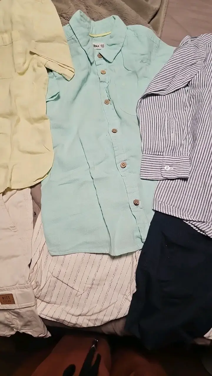 Conjunto de ropa infantil camisa y shorts - 2