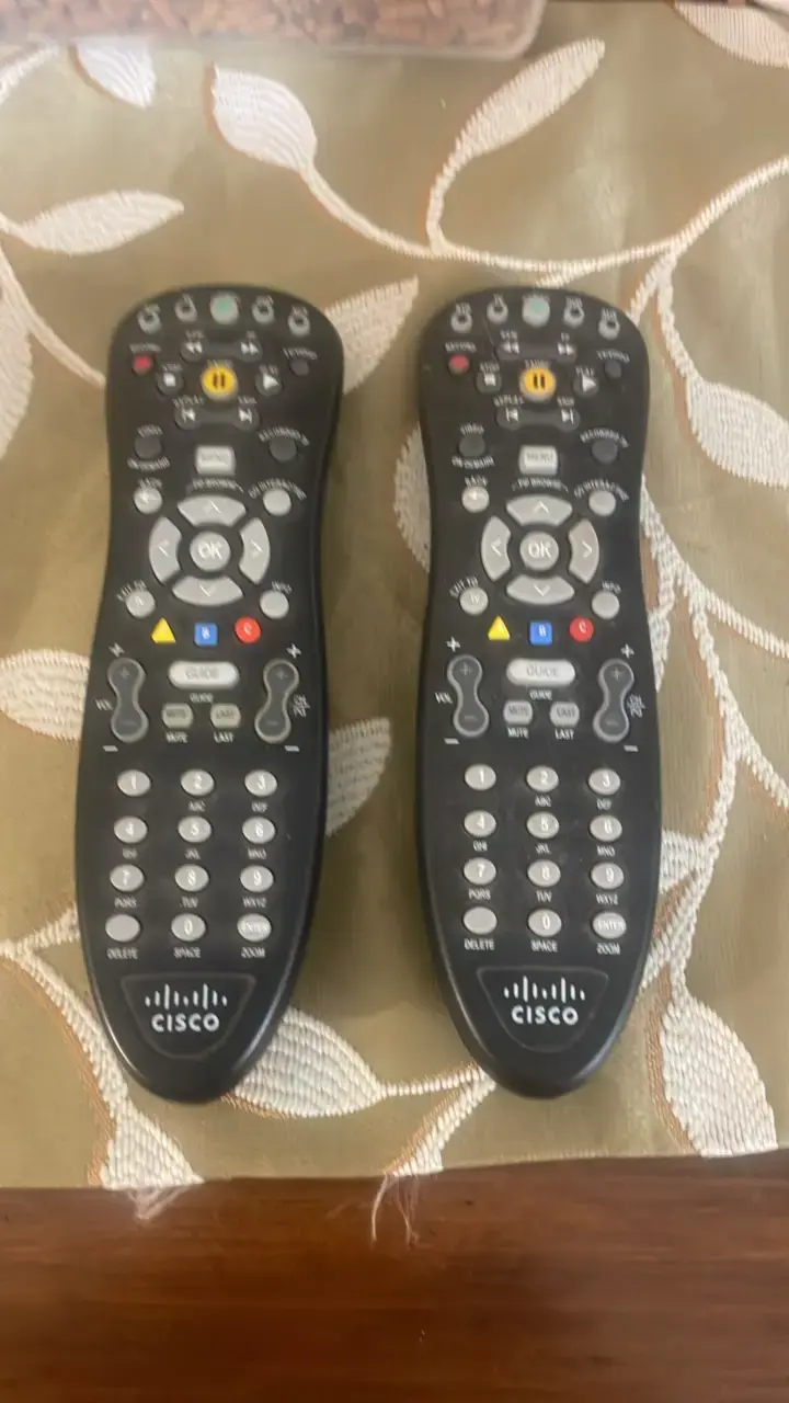 Controles remotos Cisco para TV