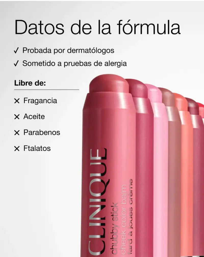 Bálsamo de Color Clinique Chubby Stic - 3