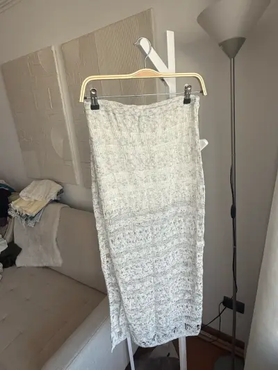 Falda tejida gris Feels by Brownie talla M - miniatura 1