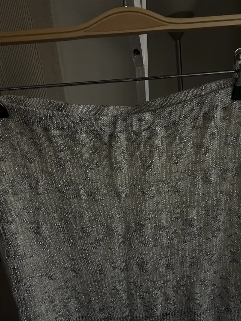 Falda tejida gris Feels by Brownie talla M - 3