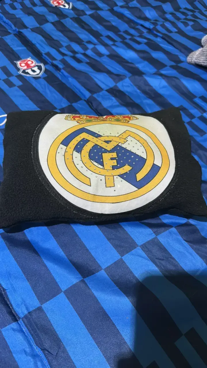 Cojín decorativo Real Madrid negro