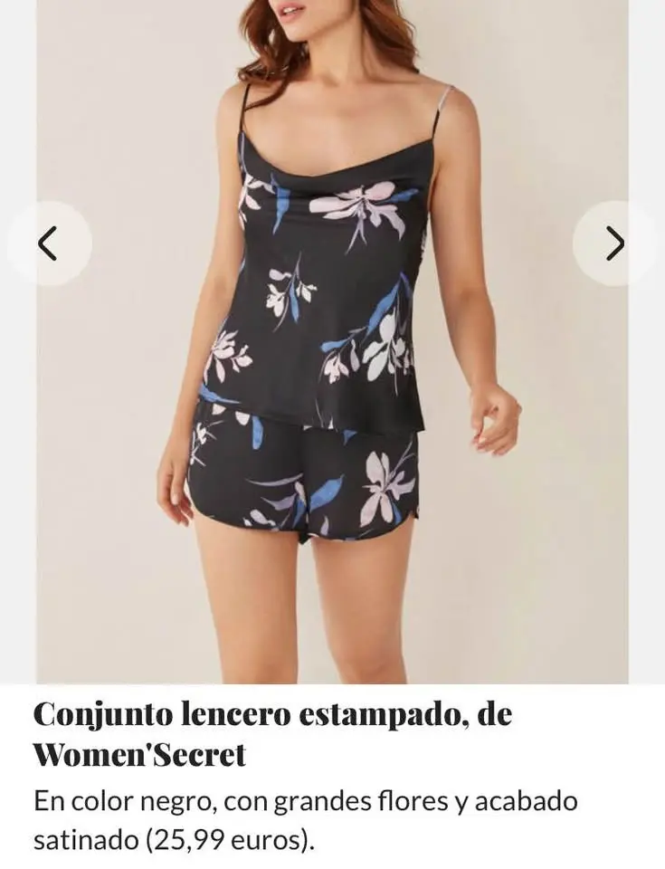 Conjunto pijama satin women' secret - 5