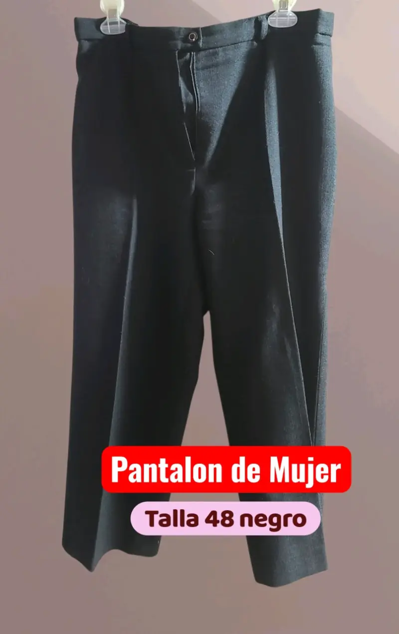 Pantalones de Mujer Talla 48 en Varios Colores - 2