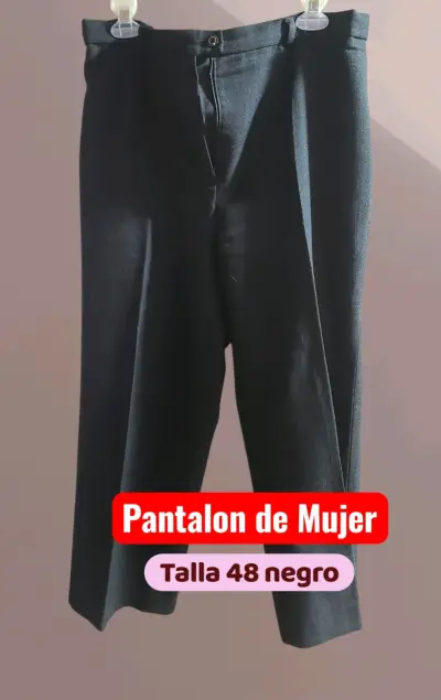 Pantalones de Mujer Talla 48 en Varios Colores - miniatura 2