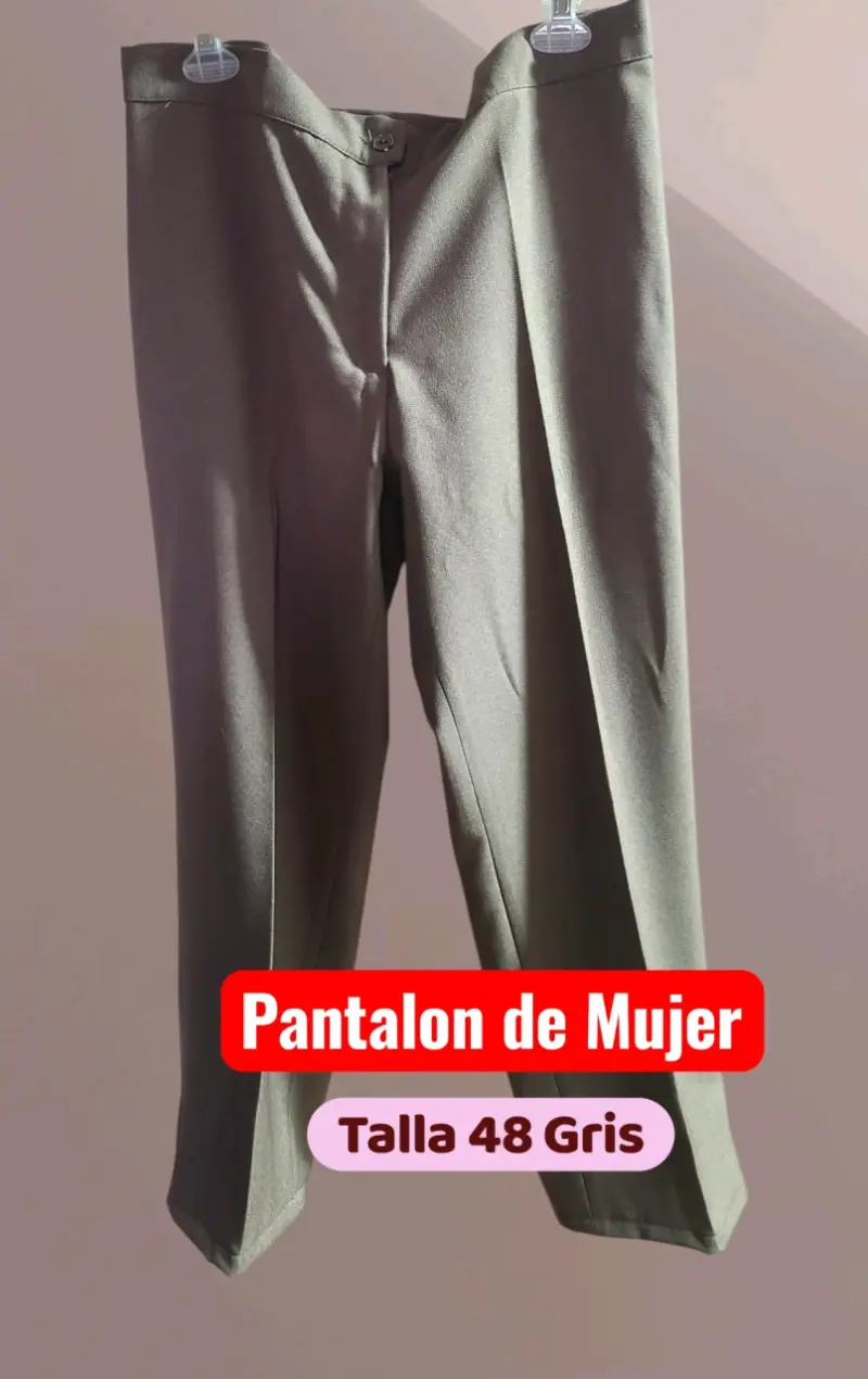 Pantalones de Mujer Talla 48 en Varios Colores - 3