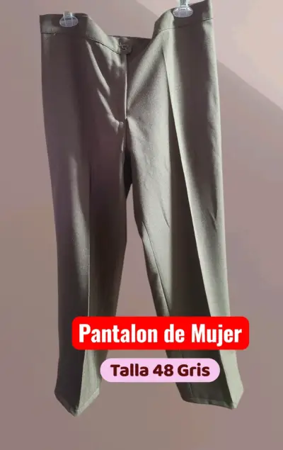 Pantalones de Mujer Talla 48 en Varios Colores - miniatura 3