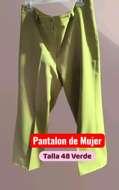 Pantalones de Mujer Talla 48 en Varios Colores - miniatura 4