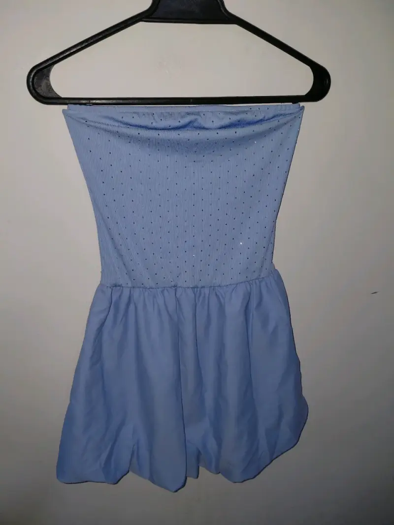 Vestido strapless corto en varios colores - 2