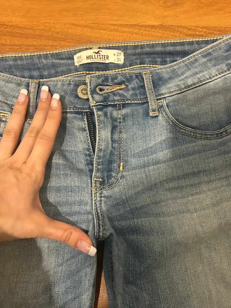 Jeans Hollister mujer tiro bajo bootcut - 2