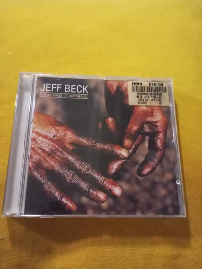 CD Jeff Beck - You Had It Coming (Edición Europea - 1