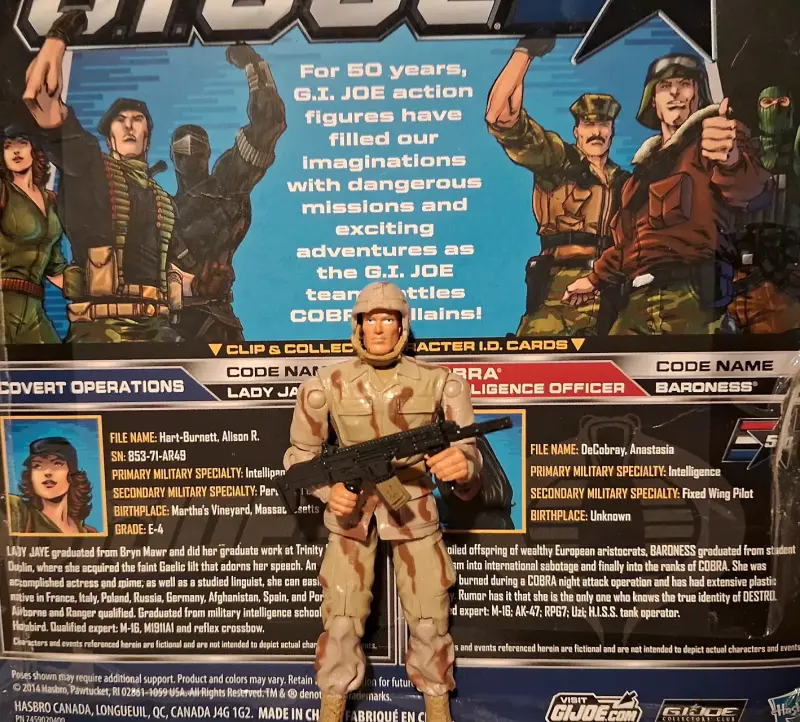 Figura de acción G.I. Joe Duke