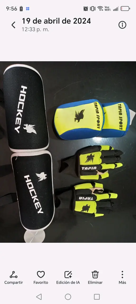 Set de protección para hockey Tapia Sport