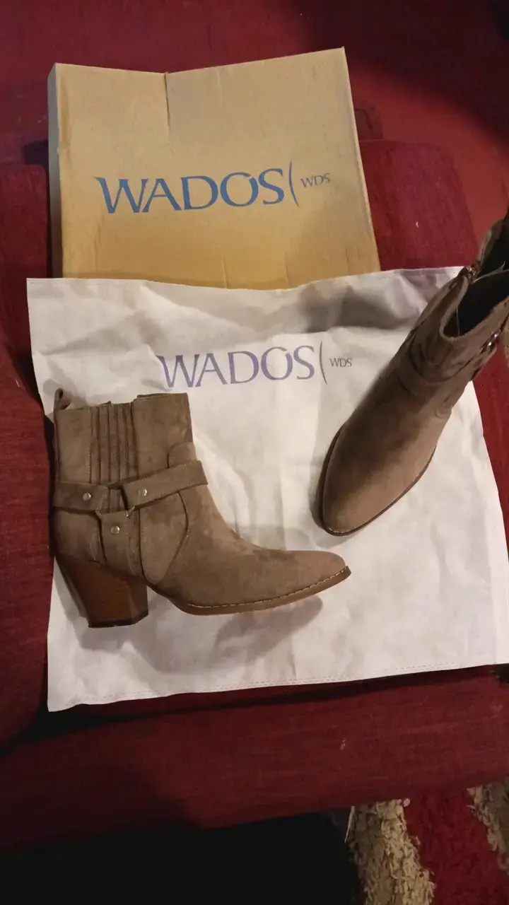 Botines de gamuza marrón Wados - 1