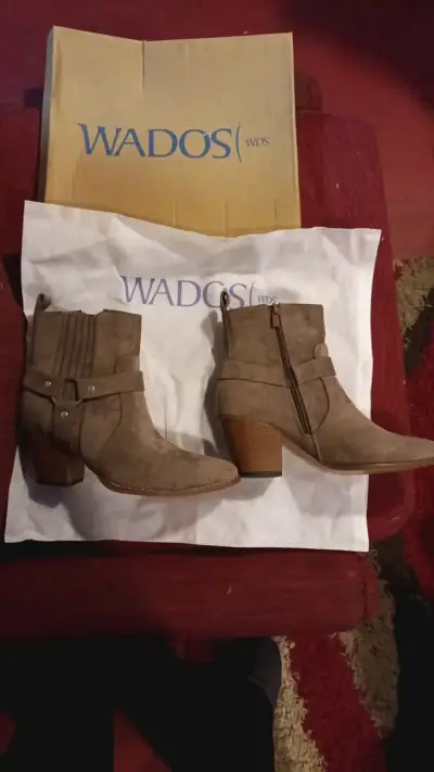 Botines de gamuza marrón Wados - miniatura 4