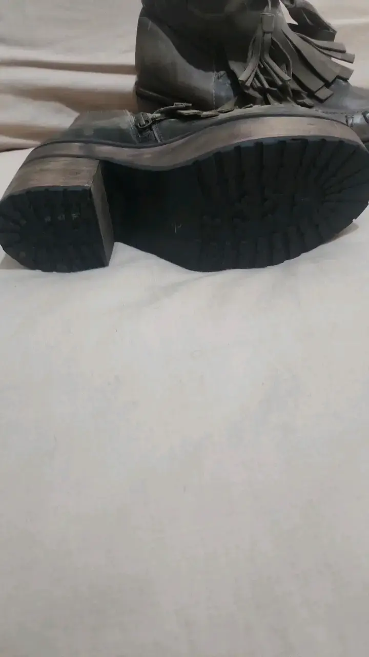Botines de cuero con flecos Stani Da Firenze - 2