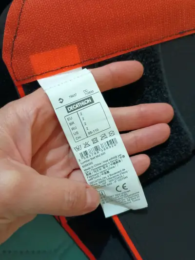 Faja lumbar deportiva Tarmak ajustable - miniatura 3