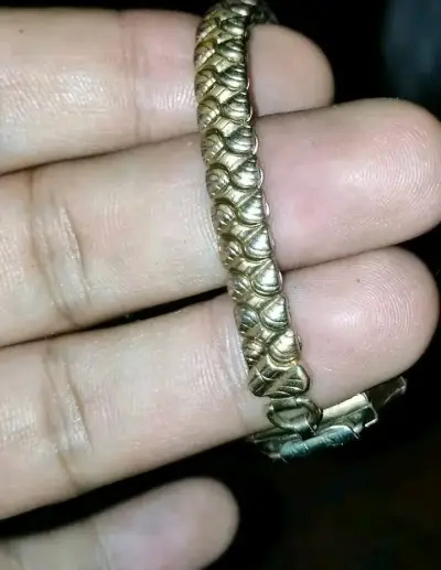 Reloj de pulsera vintage dorado para hombre - miniatura 3