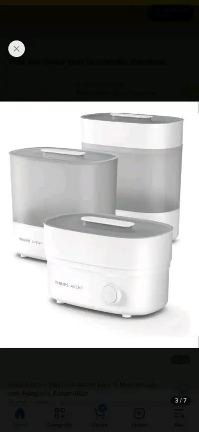 Esterilizador eléctrico Philips Avent para mamaderas - miniatura 4