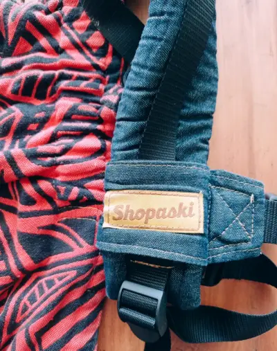 Mochila portabebé ergonómica Shopaski - miniatura 2
