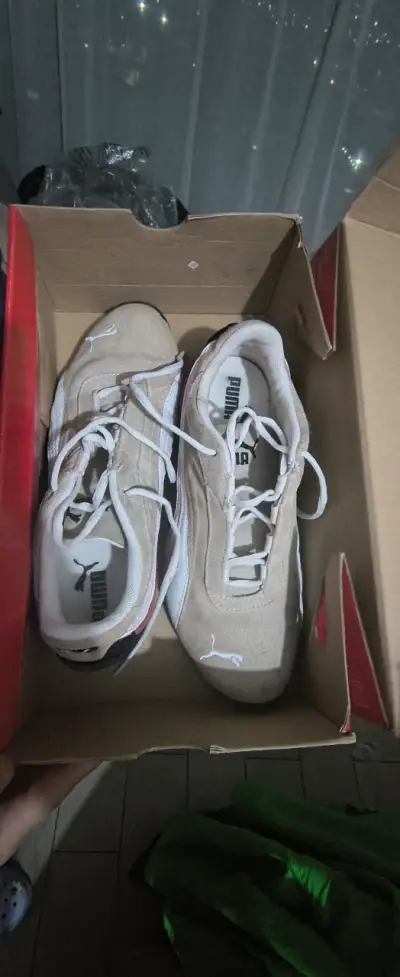 Puma beige retro gamuza - miniatura 1