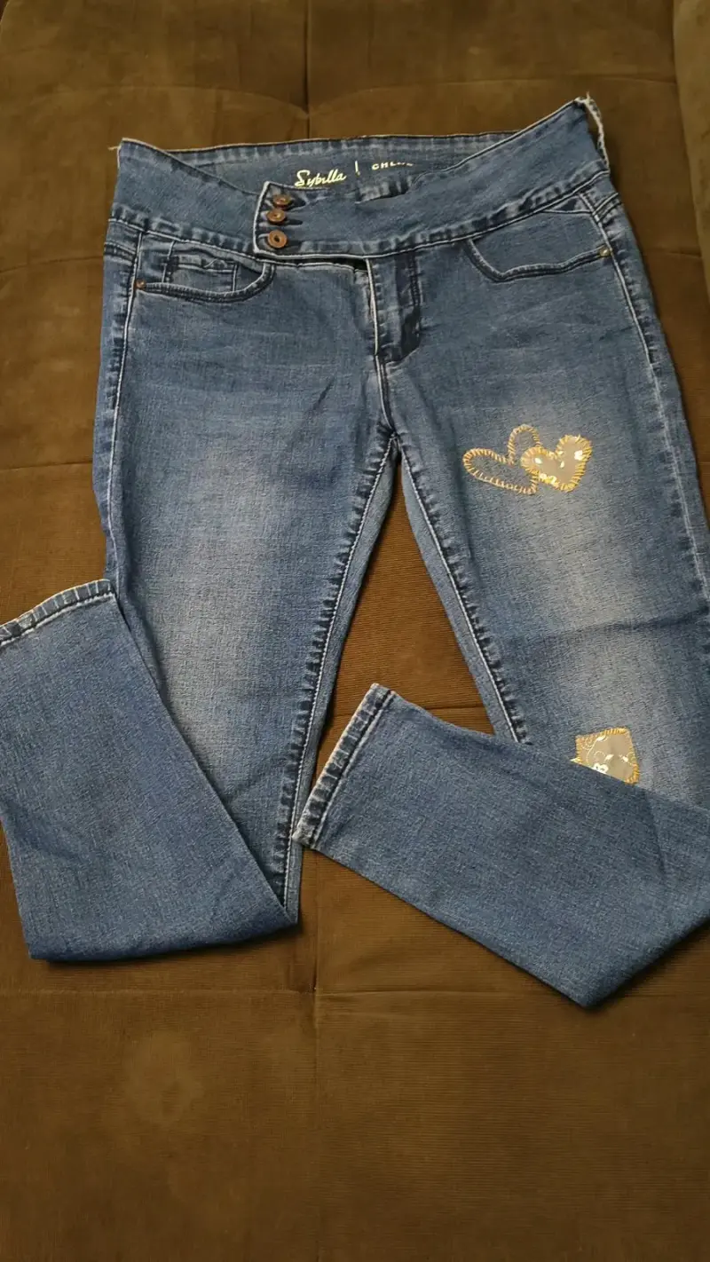 Jeans azules de Sybilla