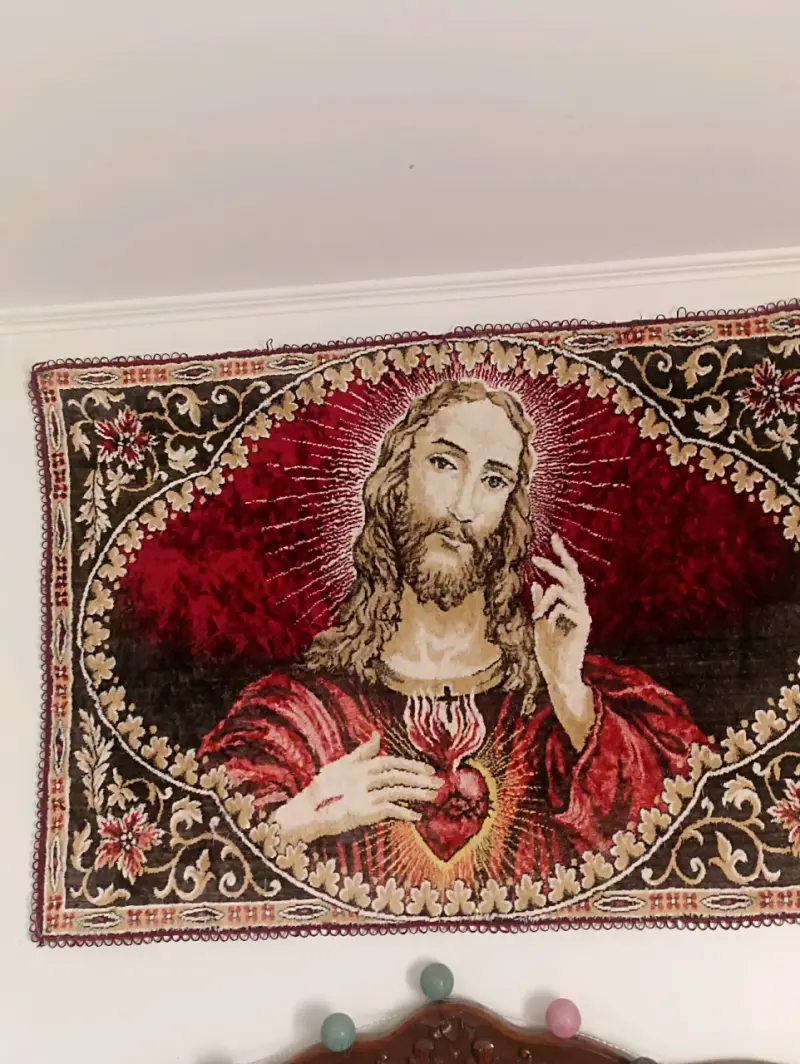 Tapiz decorativo con imagen religiosa - 2
