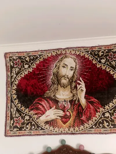 Tapiz decorativo con imagen religiosa - miniatura 2