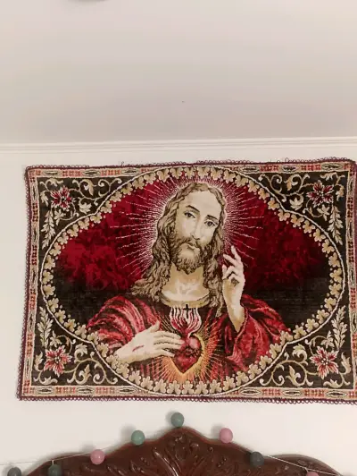 Tapiz decorativo con imagen religiosa - miniatura 3