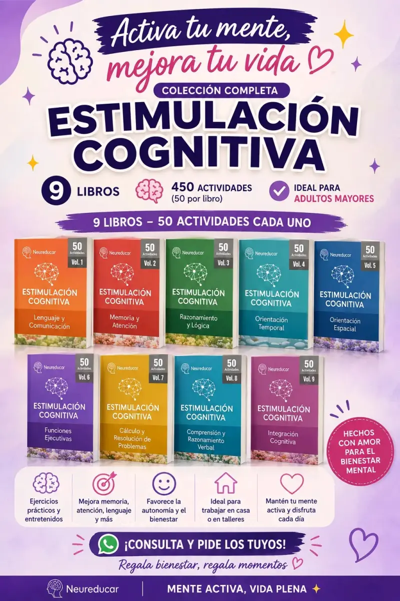 Colección de Libros de Estimulación Cognitiva