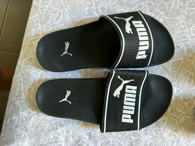 Sandalias negras Puma para hombre