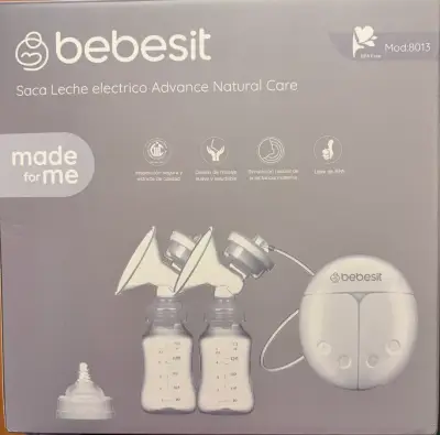Extractor de leche eléctrico bebesit - miniatura 1