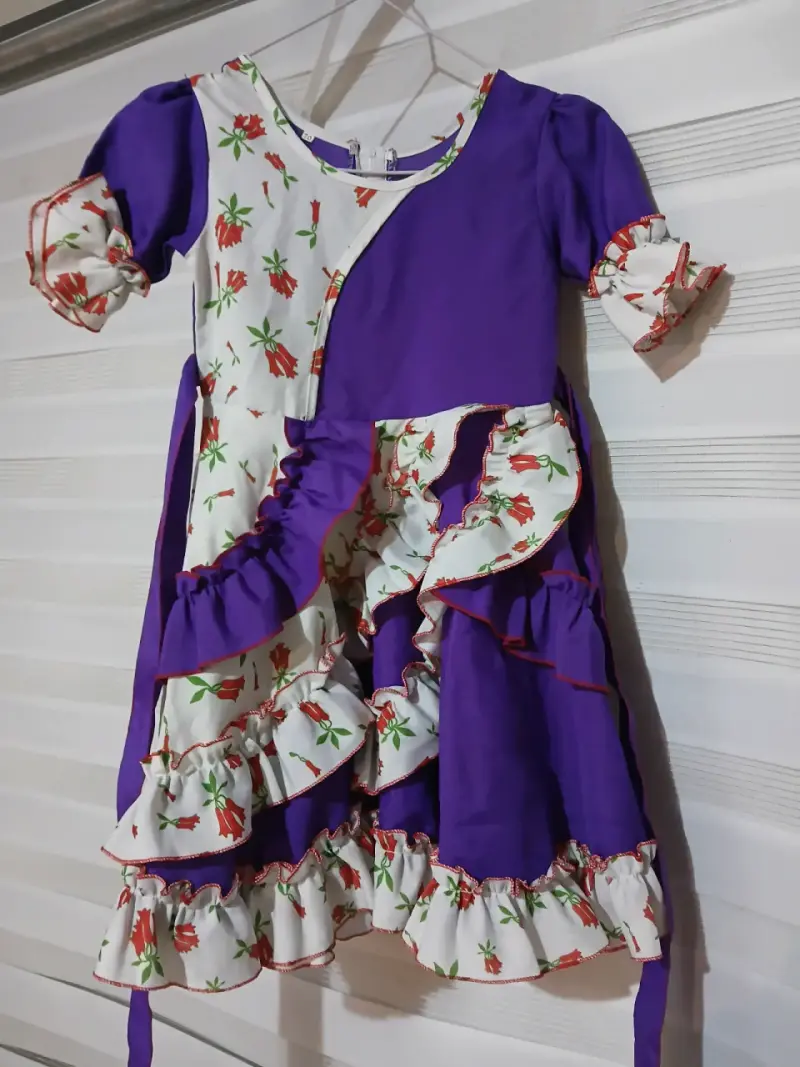 Vestido folclórico chileno para niña - 2