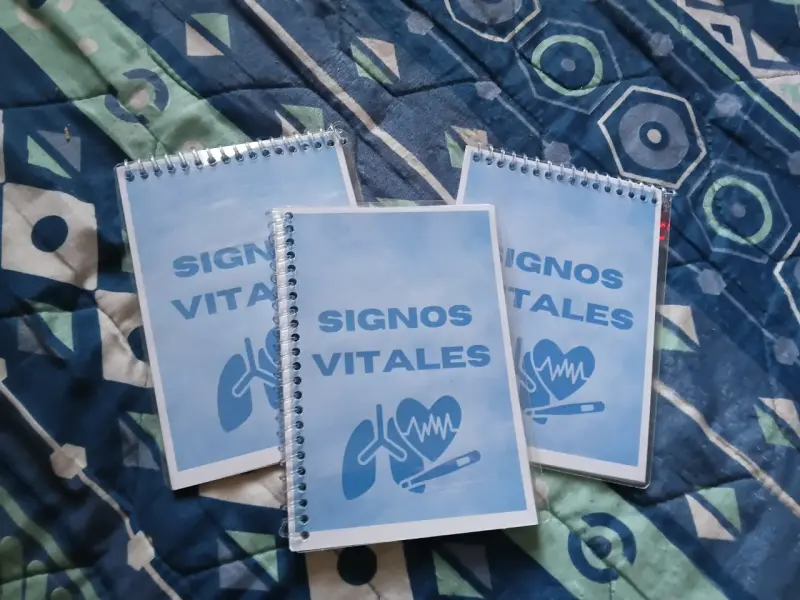 Libretas para TENS y control de signos vitales - 3