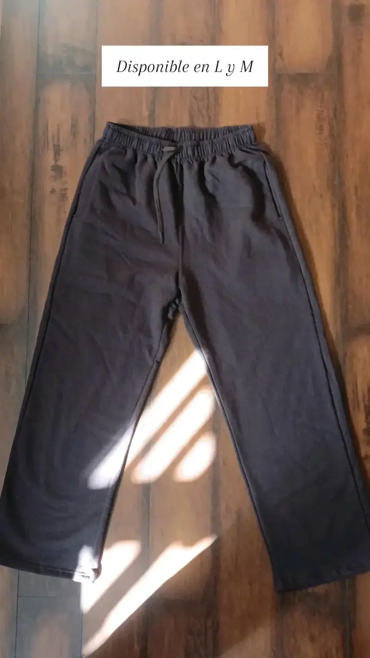 Pantalones  Baggy  cafe para hombre y mujer